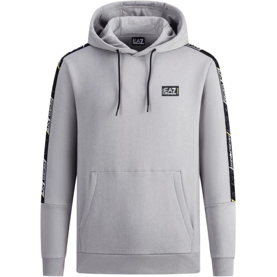 Emporio Armani EA7 FW23 Худи с логотипом Мужские худи Серый 3RPM11-PJ07Z-1950 S