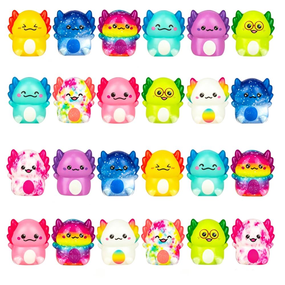 12 szt./zestaw Pisaki Antystresowe Pingwiny z Powolnym Powrotem Powoli Podnoszący się Grzybek Zabawka Squishy Torba na Upominki Karnawałowe