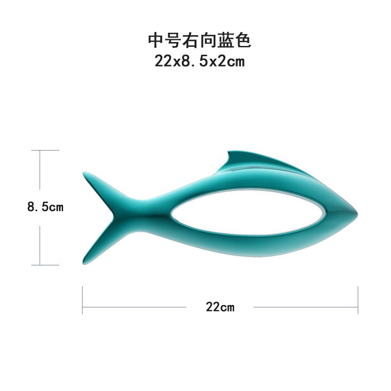 Wall Decor Creative Plastic Electroplating 3D Fish Home Decoration Living Room Sofa Background Wall Decoration Hanging Decor