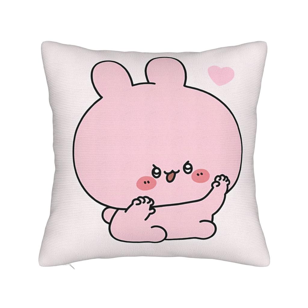 Pillow Case A-Asamimichaan Asleep Cute Asamimi Comfy  Pillow Cover For Chair Sofa Home Decor Morden Pillowcases