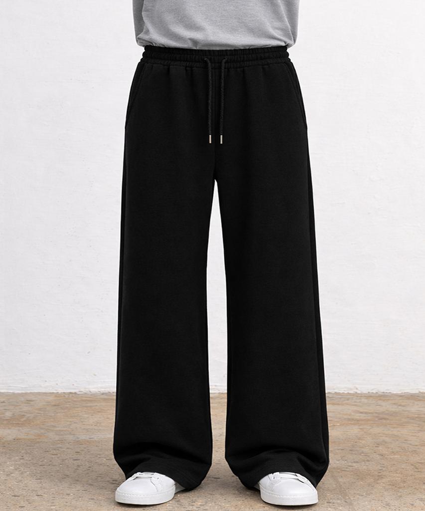 Jikeulib String Waistband Wide Training Sweatpants 4 Colors