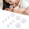 6pcs Duckbill Valves And 4pcs Membrane Prevents Backflow Washable Compatible Breastpumps Parts For M5