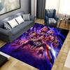 1pc Avengers Pattern Area Rug Soft Flannel Floor Mat for Living Room, Office, Bedroom and Carpet, Sofa Coffee Table Floor Mat