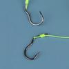 1 Pcs Double Hook Fishing Hair Rigs Hook Suspension Anti Bottom Carp Fishing Hook Pesca Ready Made Carp Rigs Fishing Lure