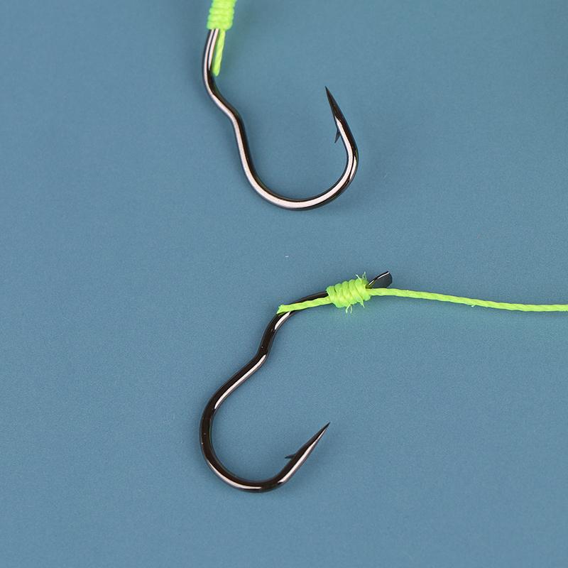 1 Pcs Double Hook Fishing Hair Rigs Hook Suspension Anti Bottom Carp Fishing Hook Pesca Ready Made Carp Rigs Fishing Lure