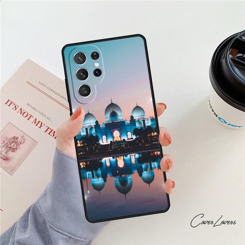 Muslimische Moschee Handyhülle Für Samsung Galaxy S24 S25 S23 S22 Ultra Note 10 20 Plus S20 S21 FE Hülle