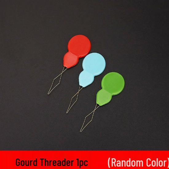 

Gourd Threader: Plastic Needle Threader & DIY Beading Tool for Sewing Machine