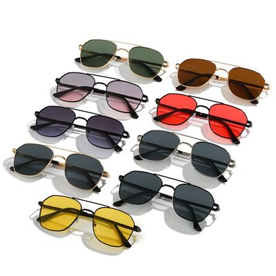 Sunglasses Foreign Trade Same Personalized Fashion Glasses Men'S Metal Sunglasses