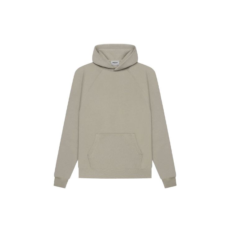 Fear of God Essentials Fleece Pullover Hoodie Unisex Hoodies Moss FOG-SS21-579