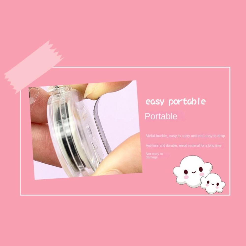 Simplicity Nurse ID Card Clips Easy To Pull Buckle Cute Retractable Badge Reel  Students