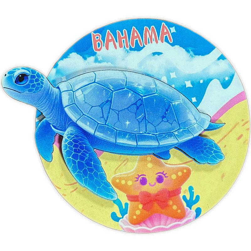 

New 3D Sea Turtle Refrigerator Magnets - Creative Cross-Border Marine Craft Souvenirs