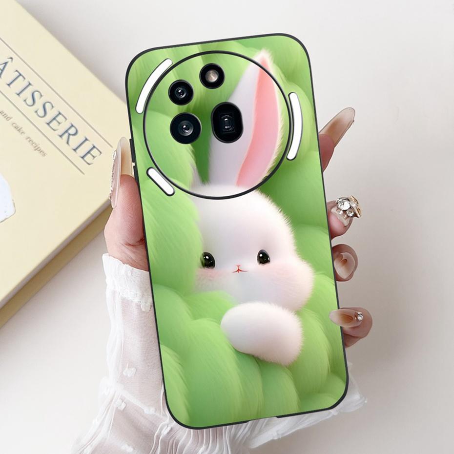 Fashion Design Phone Case For Nothing Phone (3a) Pro Phone3a Black Silicone Soft Cover For NothingPhone 3a 3 a Pro Cases Bumper