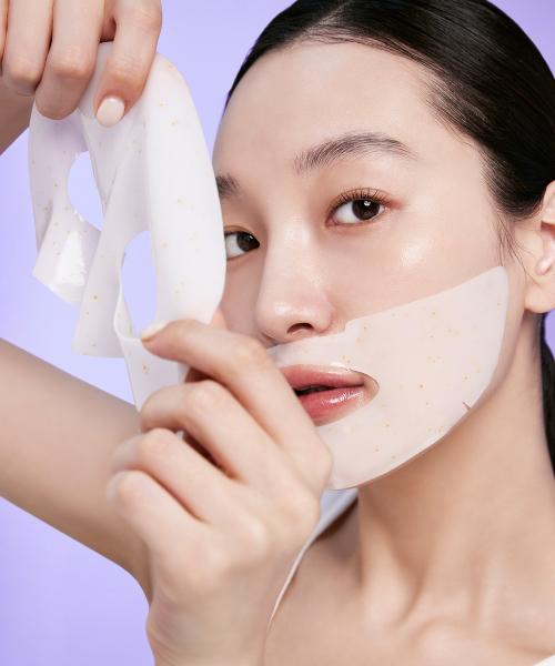 DERMAFIRM Beruhigende Repair Toning Gel Maske R4 (1 Blatt)