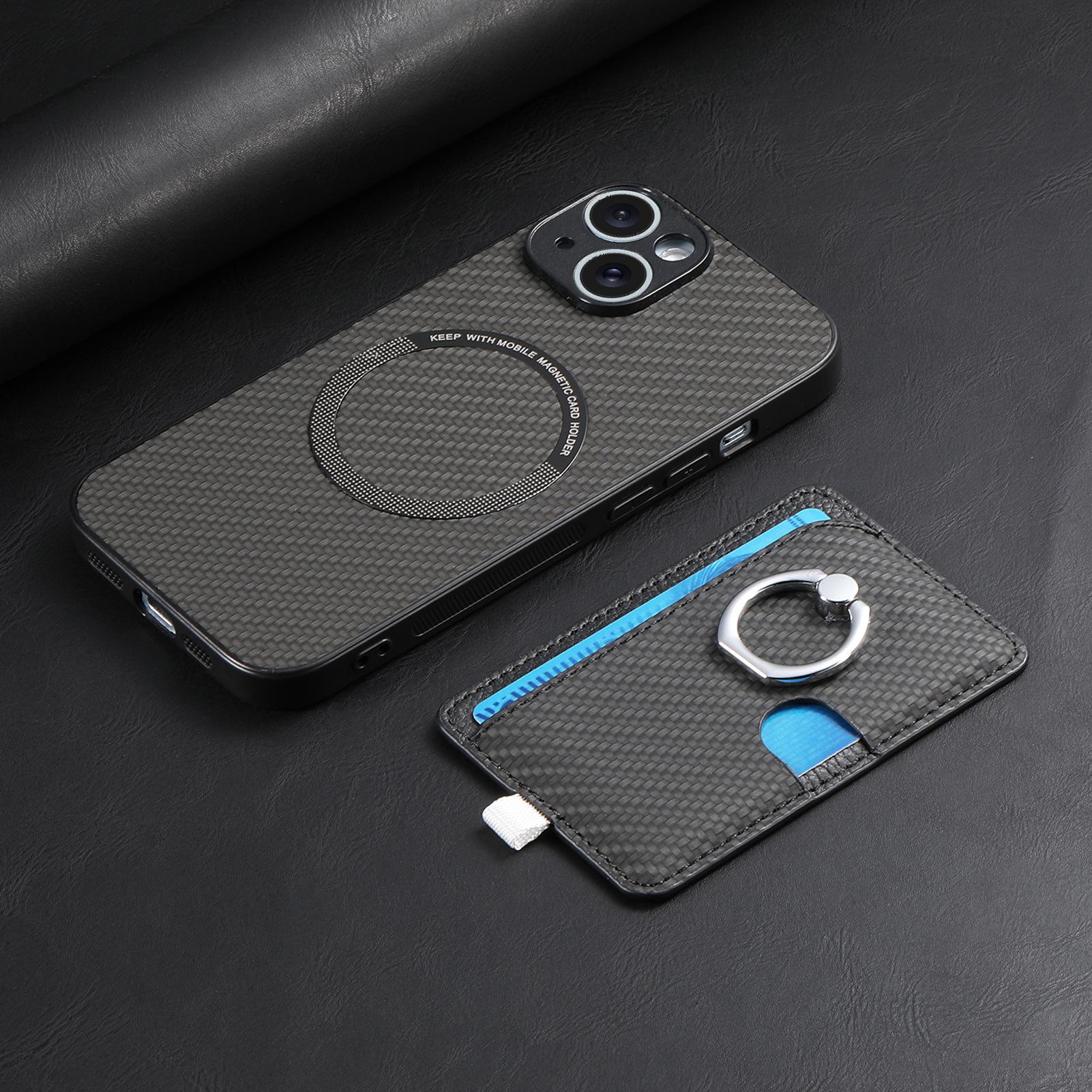 

Подходит для Apple 16 Pro Max чехол для мобильного телефона Магнитный держатель для карт Magsafe Защитный чехол для iPhone13 Remarks for other models