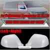 Pair Rearview Mirror Cover Replacement White for Volkswagen Transporter T5 T6
