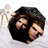1pc The Vampire Diaries3 Umbrella, Sun Protection, And UV Shielding. It Has Eight Sturdy Ribs for Outdoor Use And Perfect Gift