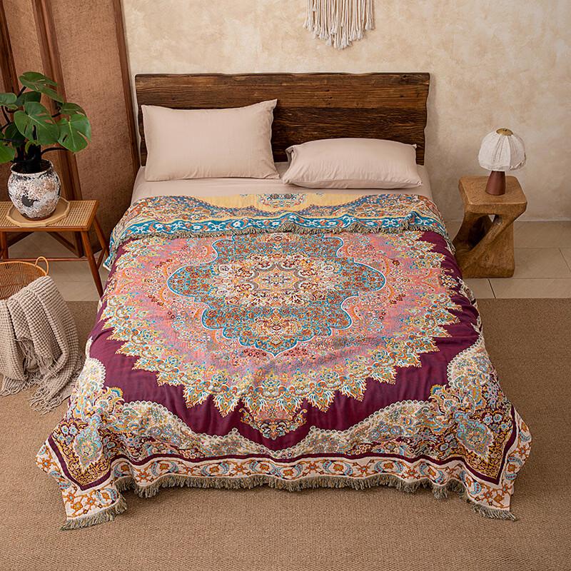 Brangdy Tassel 4-Layer Lyocell Summer Quilt