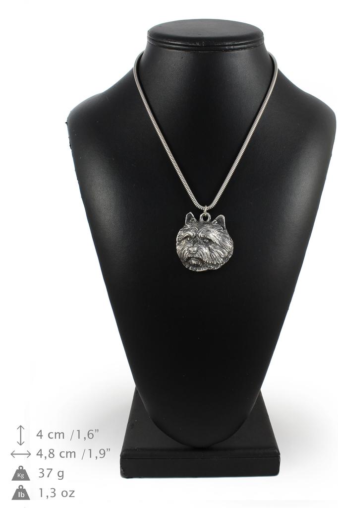 Norwich Terrier - Dog necklace, unique jewellery for the dog fan, unique adder pendant by Art-Dog brand