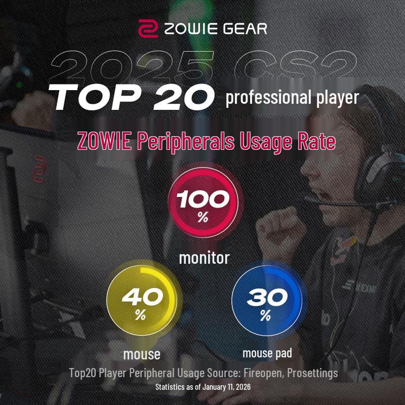 ZOWIE GEAR S2-DW Wireless Gaming Mouse
