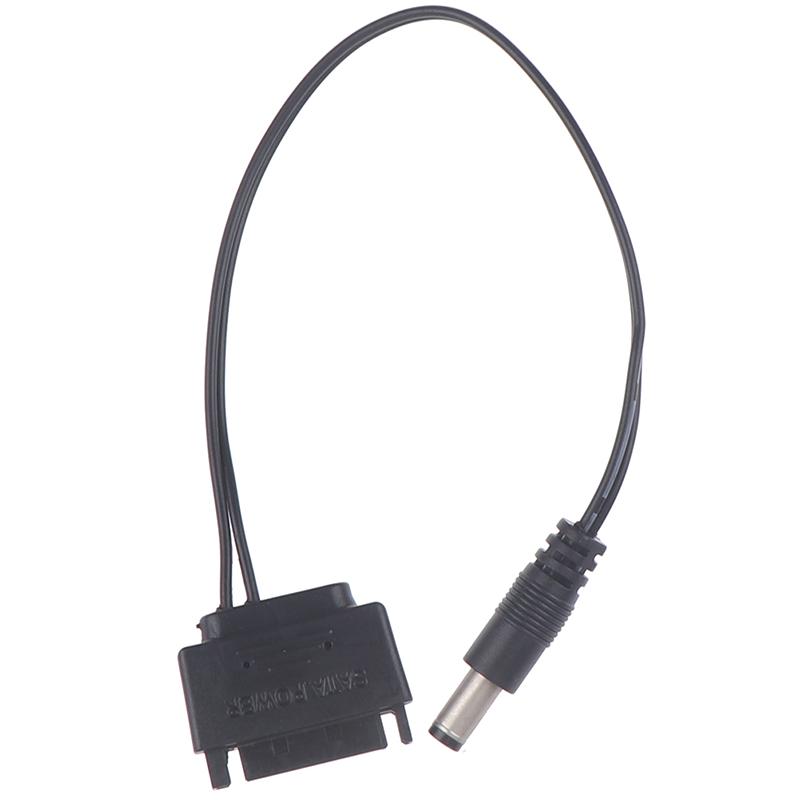 1Pc Sata Male To Dc 5.5*2.1Mm 12V Power Supply Sata To Dc Cable 20Cm