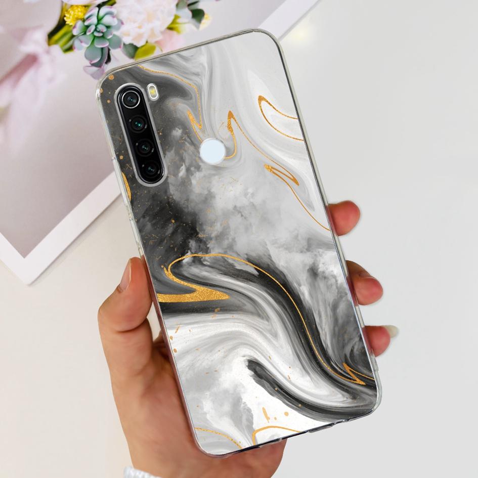 For Xiaomi Redmi Note 8 Case Cute Cartoon Soft Silicone Phone Cases For Xiaomi Redmi Note 8T 8 t Cover On Redmi Note8 Back Coque