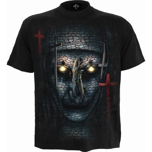 The Nun Unisex Adult Skull Illusion T-Shirt