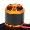 QX-Motor 50mm EDF 12-Blade Ducted Fan with QF2611-4600KV 3-4S Brushless Motor for RC Airplanes, CW, Durable, Long-Lasting Use