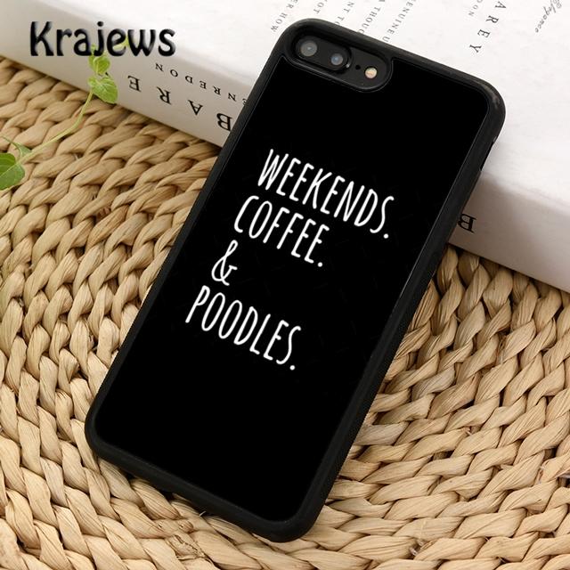 Funny Poodle Design Life Is Better With A Poodle Phone Case For iPhone 17 Air 16 15 14 Plus 11 12 13 Pro Max Coque Fundas