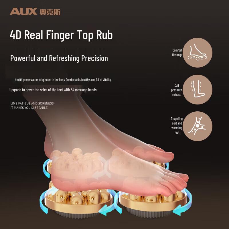 Aux Leg and Foot Massager CN Plug (adapter Included)