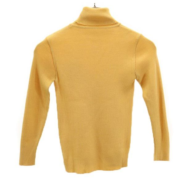 unused YVES SAINT LAURENT wool blend Long sleeve turtleneck sweater knit Kid's Used
