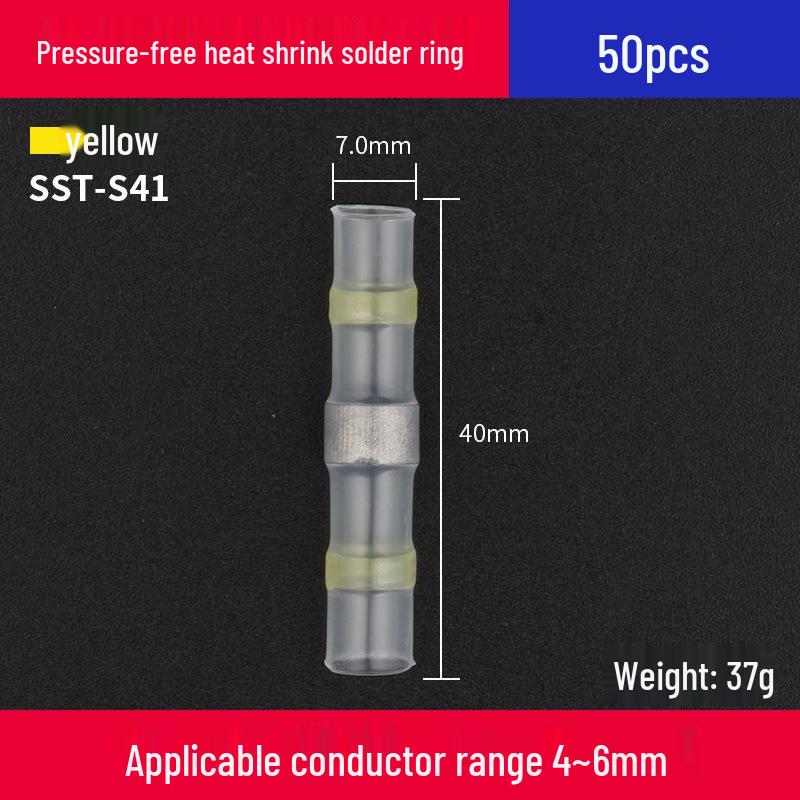 Solderless Waterproof Heat Shrink Wiring Terminal Connector