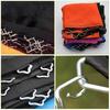 5 Stück Trampolin-Schnalle Dreieckige Ringe Trampolin-Befestiger für Trampolin-Reparatur Trampolin-Dreieckige Ringe Schnallen-Verbinder