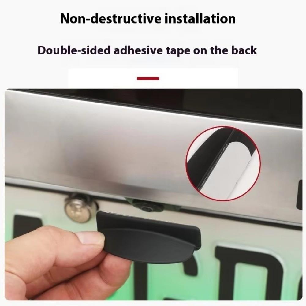 Silicone Car Reverse Camera Cover Self-Adhesive Camera Rain Guard Shield Car Accessories
