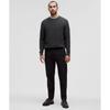 Lululemon Textured Knit Crewneck Sweater Heathered Black
