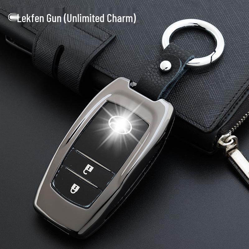 Toyota RAV4, Highlander, Prado, Crown, Corolla Dual Engine Car Key Shell Cover