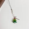 Y2K Trendy Christmas Tree Keychain Cute Star Tassel Keyring Pendant Ins Style Aesthetic Girly Phone Lanyard Bag Charms Xmas Gift