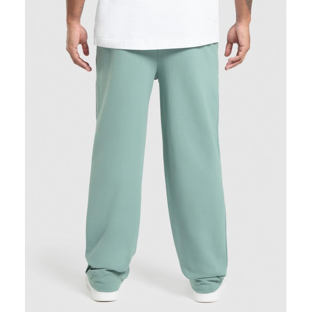 Gymshark Rest Day Essentials Straight Leg Joggers Celeste Blue A1c8u Udbp