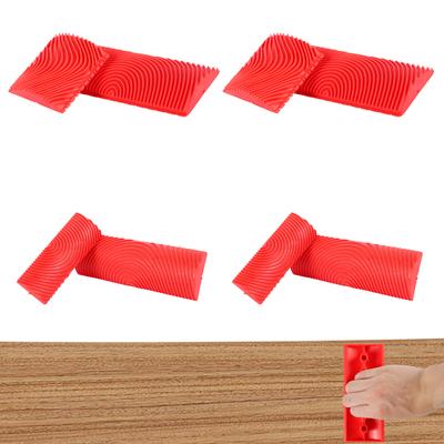8 Parça Ahşap Damar Aracı Seti Kauçuk Ahşap Damar Aracı Tekrar Kullanılabilir Damar Desenli Boyama Aracı Ahşap Damar Dokusu Duvar Boyama Aracı