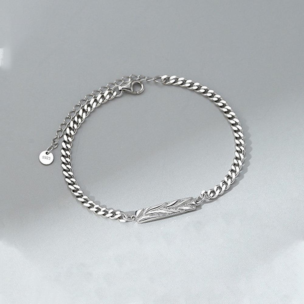 Valentine's Day Simple Thin Bracelet Flower Couple Bangle Classic Lovers Bracelet  Gifts
