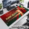 Custom Name Text Mouse Pad Cristiano Ronaldo Personalized Desk Pad For Work And Gaming