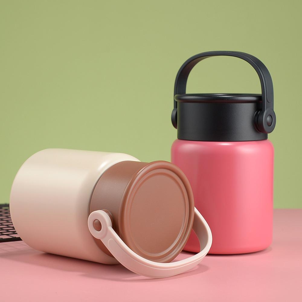 Insulated Stainless Steel Thermos Cup Leak Proof Coffee Mug Easy To Clean Vacuum Flask  Picnic
