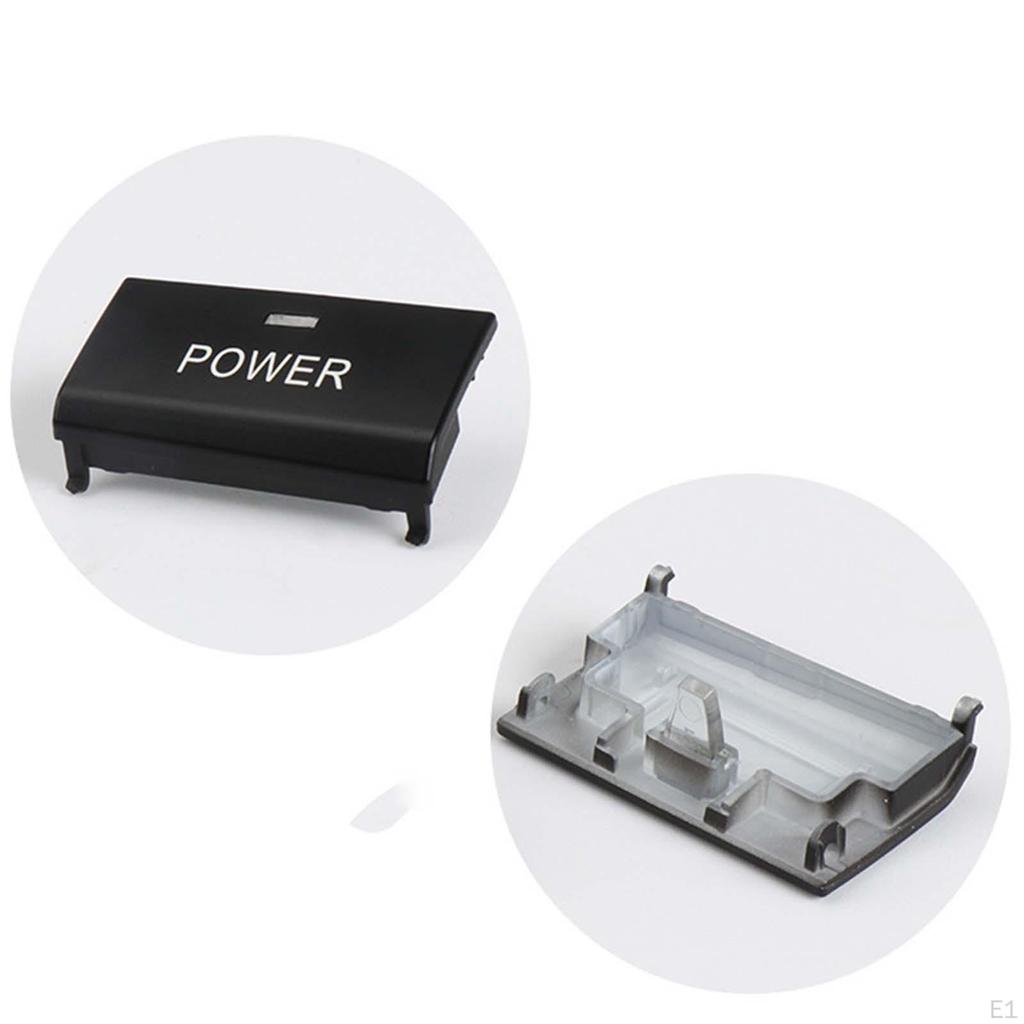 Car Center Console Switch Button Cover for BMW E90 E92 E93 Durable
