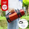 Bei Yi Pin 1.6L Red Stainless Steel Vacuum Flask