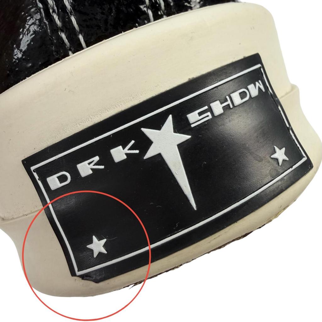 Vynikající RICK OWENS DRKSHDW CONVERSE Vysoké tenisky Turbo Dark Chuck 70 29.5 Použité