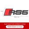 Metal Electroplated A Displacement Trunk Badges, 4WD Emblems for A4 A5 A6 A7, S3 S4 S5 S6 S7 S8 Badges, RS3 RS4 RS5 RS6 RS7