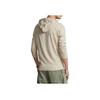 Polo Ralph Lauren Logo Embroidered Hooded Pullover Long Sleeve Sweatshirt Men Sweatshirt Beige 606356