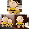 Peanuts Charlie Brown Zeichentrick Plüschtier mit PP-Baumwollfüllung für Sammler und Kinder