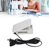 Plastic Sewing Machine Foot Pedal Durable 2.5A Rating Replacement Foot Pedal White Iron Foot Control Pedal Household Use
