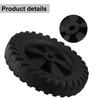 Shock Absorbing 7 Inch Caster Wheels for Improved Air Compressor Mobility