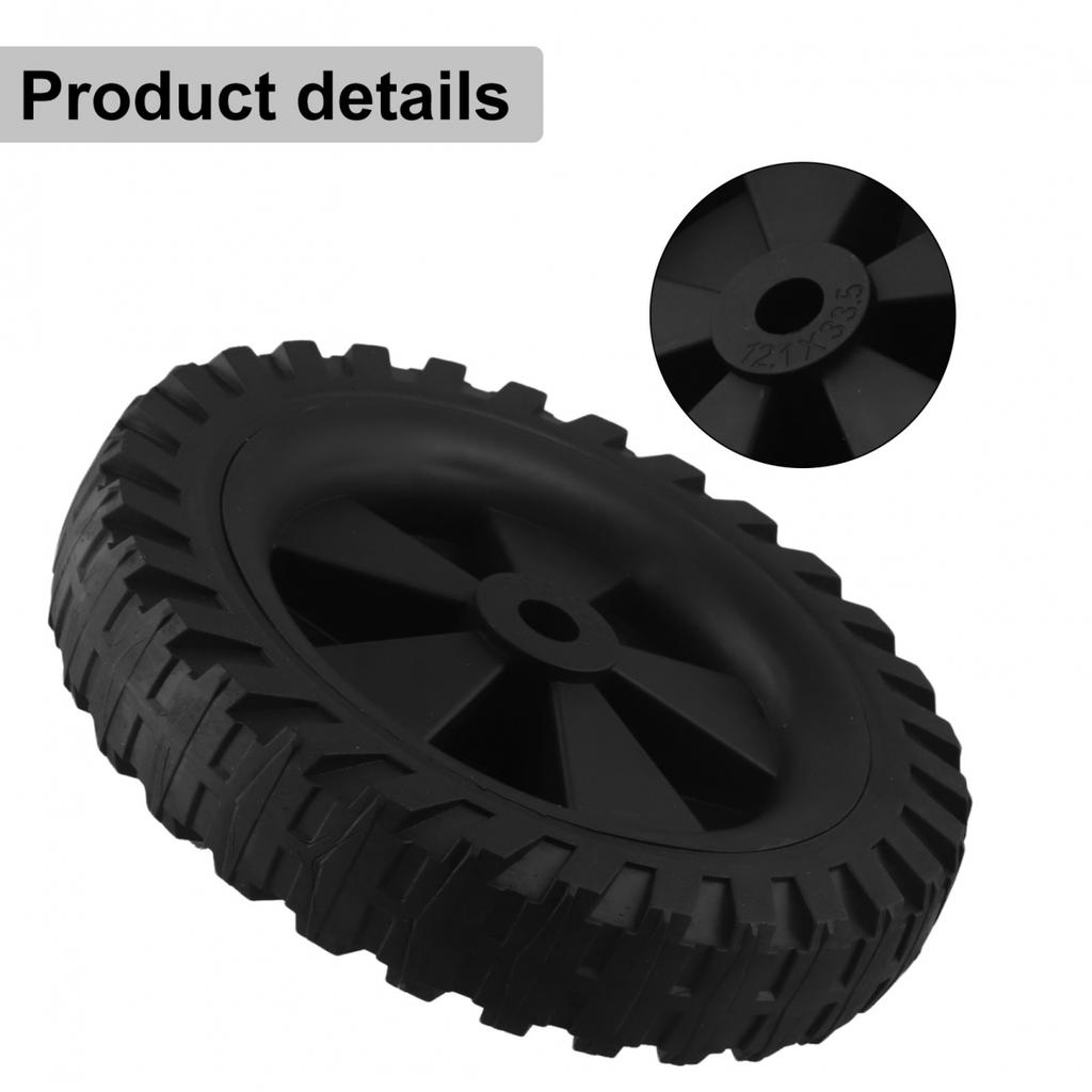 Shock Absorbing 7 Inch Caster Wheels for Improved Air Compressor Mobility